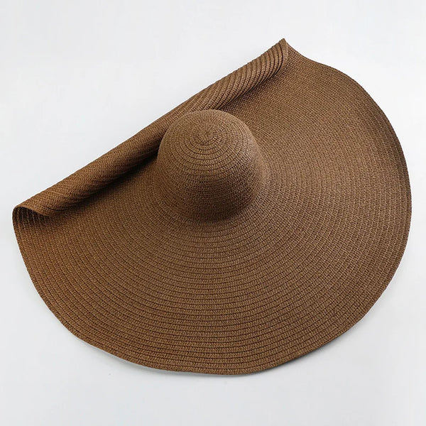 3Leaves Oversized Sun Hat Brown