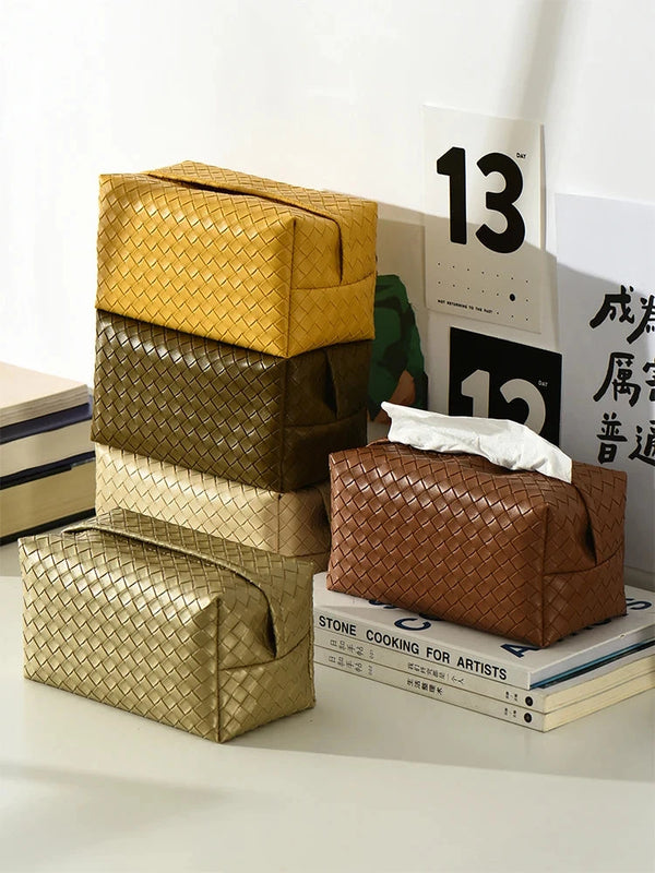 Hearthside Woven Tissue Box Cover