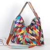 Mosaic Leaves Handbag