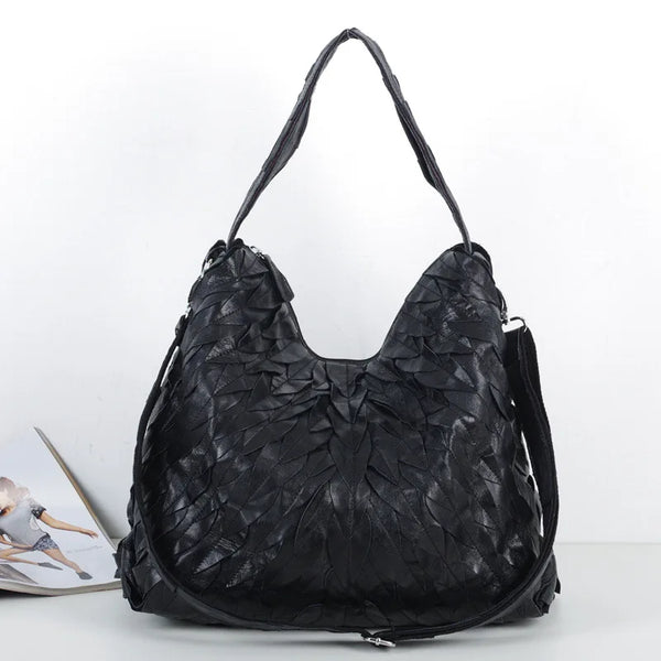 Mosaic Leaves Handbag