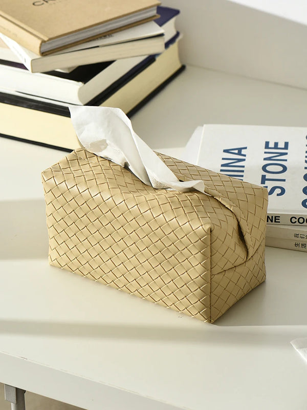 Hearthside Woven Tissue Box Cover