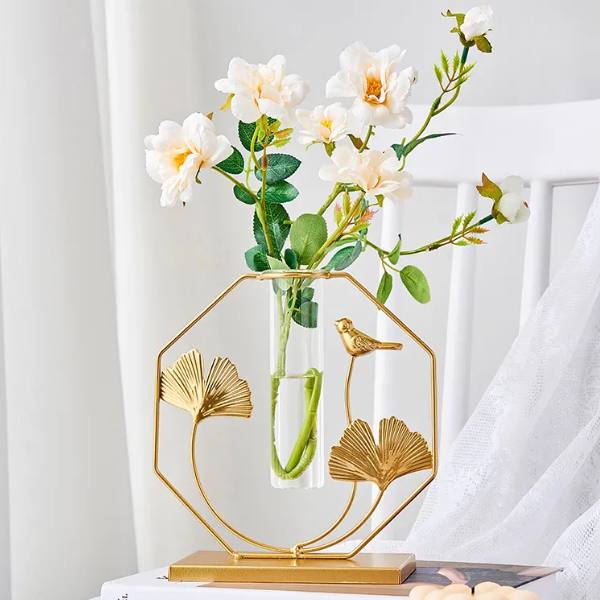 NeatNest Spring Bird Hydroponic Vase Hexagonal