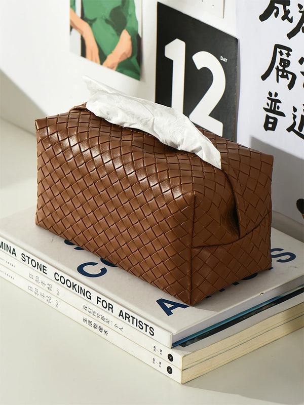 Hearthside Woven Tissue Box Cover