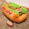 Happy Tails Hot Dog Bed
