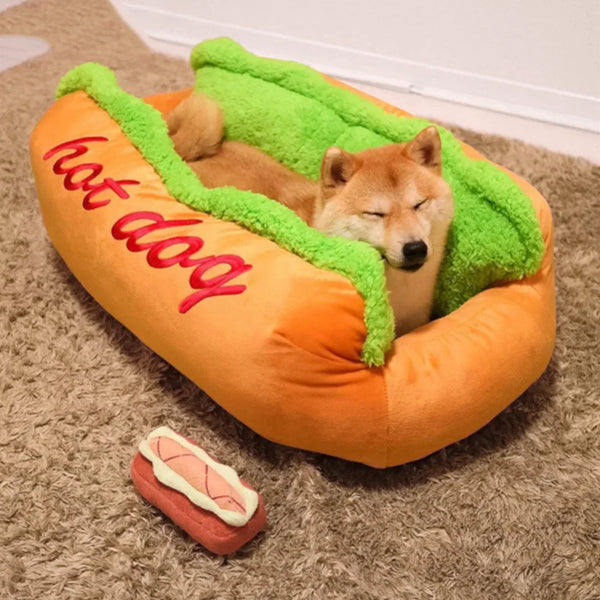 Happy Tails Hot Dog Bed