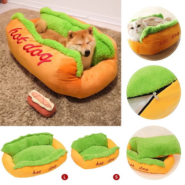 Happy Tails Hot Dog Bed