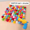 Happy Tails Cat Ball Launcher Toy 100 Balls