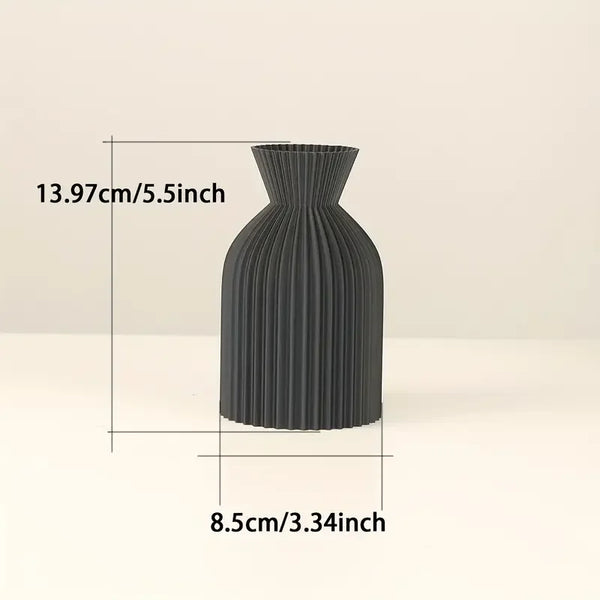 Hearthside Ribbed Vase