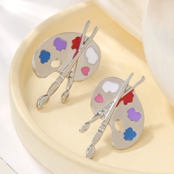 Paint Palette Earrings