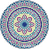 Boho Chic Mandala Coaster Set