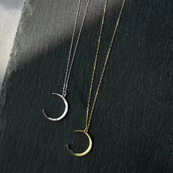 Midnight Crescent Necklace