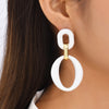 Tressa Earrings White