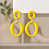 Tressa Earrings Yellow
