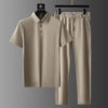 Veyron Polo Track Set Men Khaki / S