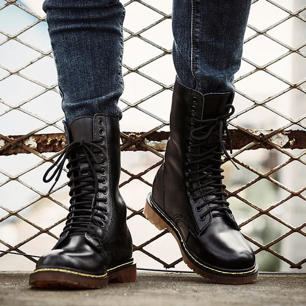 Heritage Lace-up Boots Black / 8.5