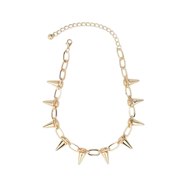 Spirelle Spike Choker Gold