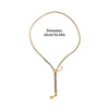 Brassline Zip Necklace