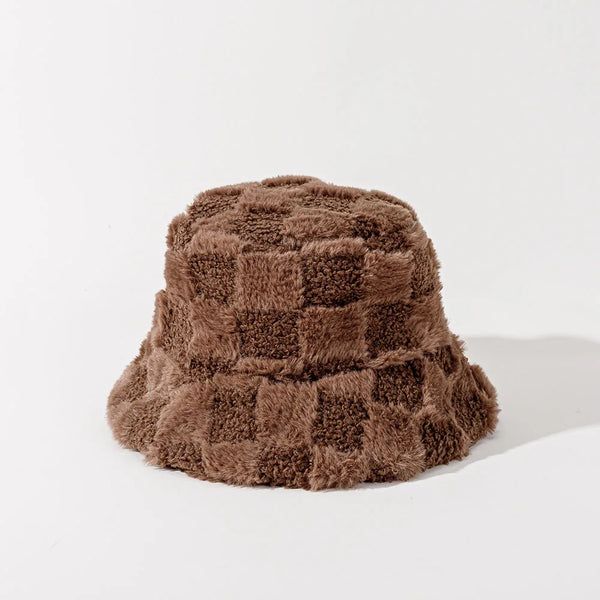 Weekend Plush Bucket Hat Brown