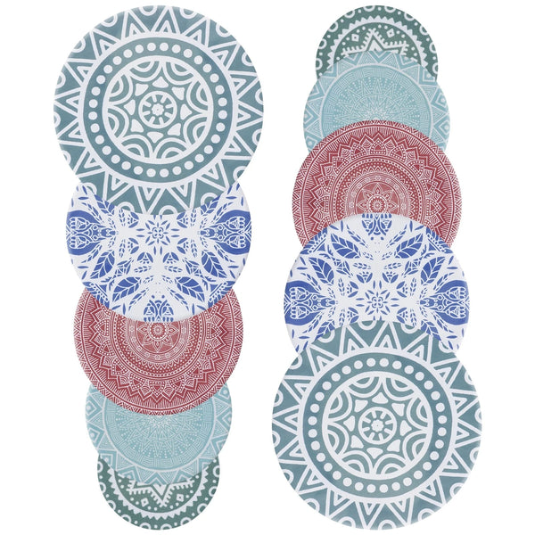 Creststone Bowl Covers 10 pc Set Mandala