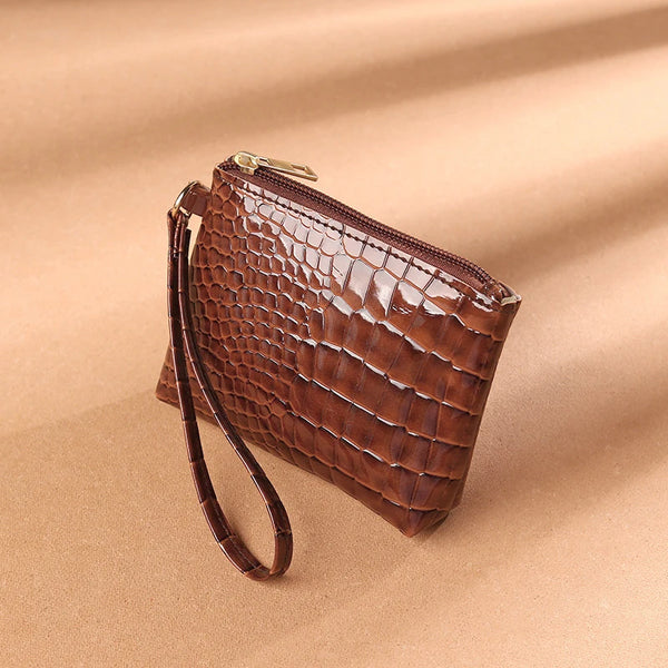 The Frame Wristlet Chocolate