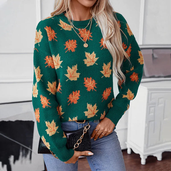 Maple Leaf Sweater