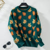 Maple Leaf Sweater Dark Green / M