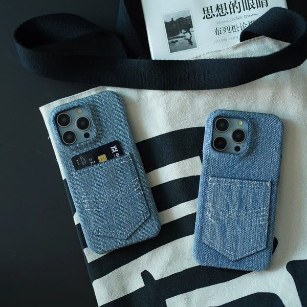 Pocket Denim iPhone Case