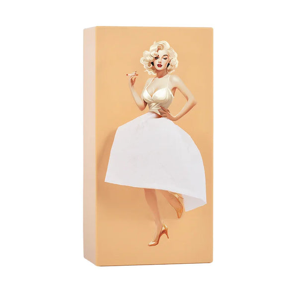 Velvia Tissue Dispenser Beige