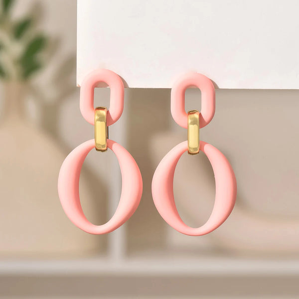 Tressa Earrings Light Pink