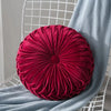 Meloa Velvet Cushion Burgundy