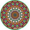 Boho Chic Mandala Coaster Set
