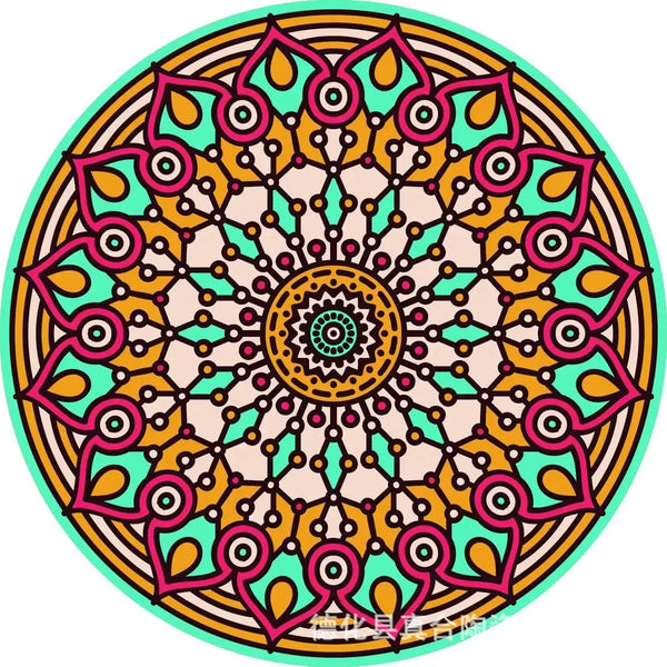 Boho Chic Mandala Coaster Set