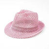 Cavari Panama Hat Pink