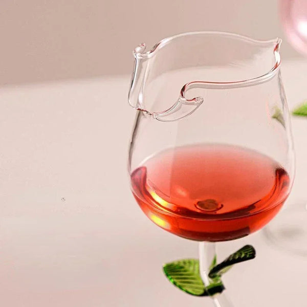 Petal Kiss Wine Glass