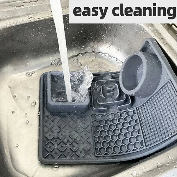 Happy Tails 3 in 1 Slow Feeder Tray for Dogs