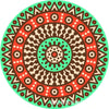 Boho Chic Mandala Coaster Set