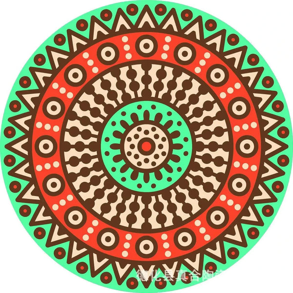 Boho Chic Mandala Coaster Set
