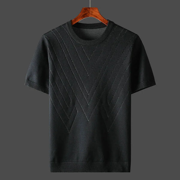 Drevan Knit Tee Black / XS