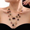 Celeste Gemstone Necklace
