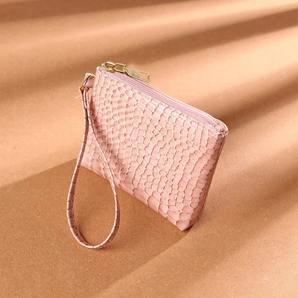 The Frame Wristlet Pink