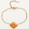 Radiant Eye Bracelet Orange