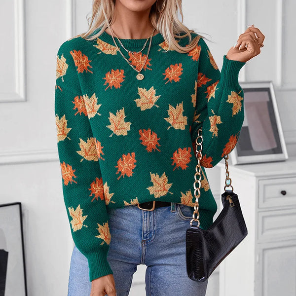 Maple Leaf Sweater