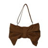 Darling Bow Tote Brown