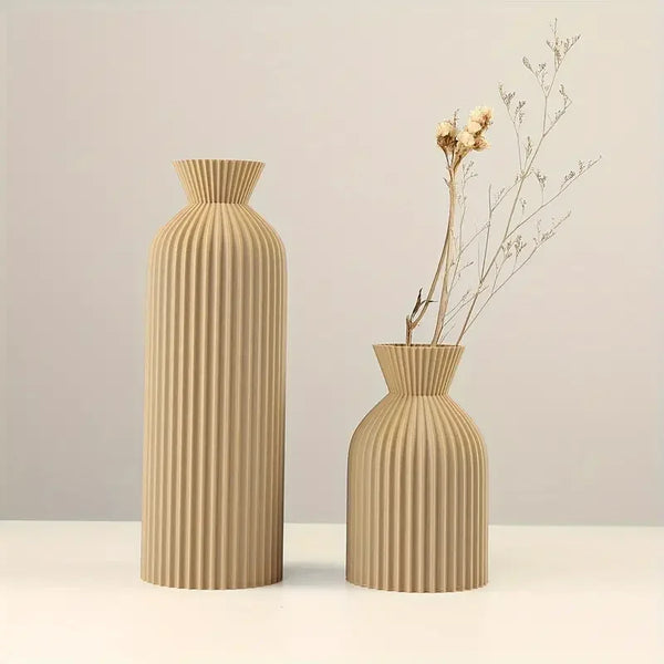 Hearthside Ribbed Vase
