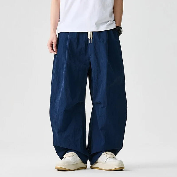 Relax Line Pants Navy blue / XS