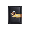 Dachshund Snap Wallet Black