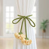 Woven Floral Curtain Tieback