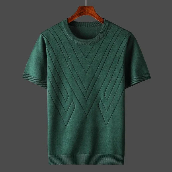 Drevan Knit Tee Green / XS