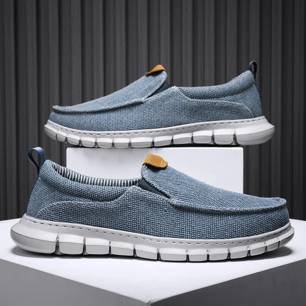 Harbor Canvas Slip-Ons Blue / 6