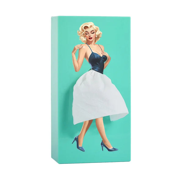Velvia Tissue Dispenser Blue